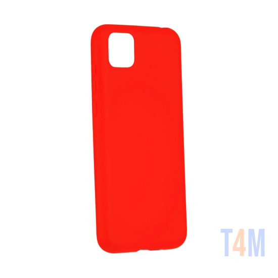 Capa de Silicone para Huawei Y5p 2020 Vermelho